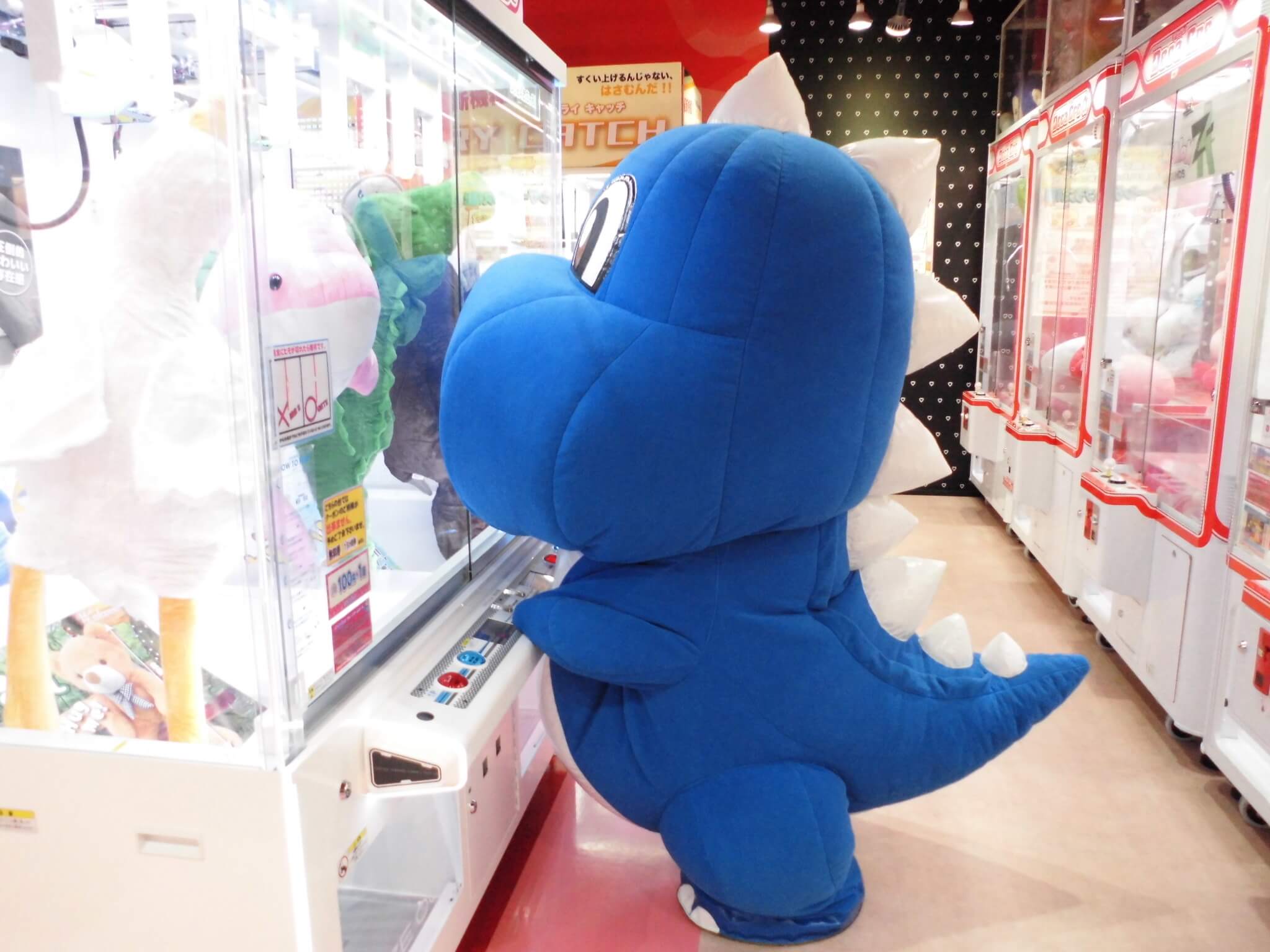 ゲームをしている様子