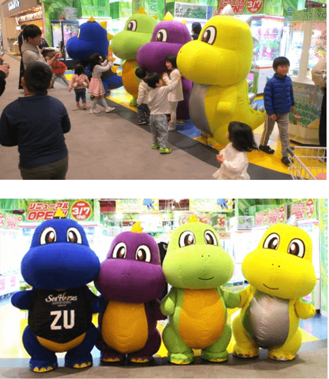 ZUZUくんのイベントの様子